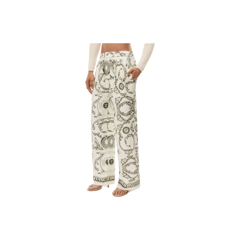 Alexander Wang Patterned jacquard Palazzo Pants-1