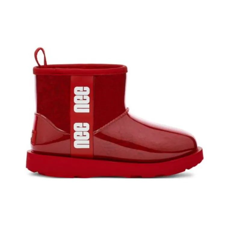 UGG Classic Clear Mini II Boot Samba Red Kids-1