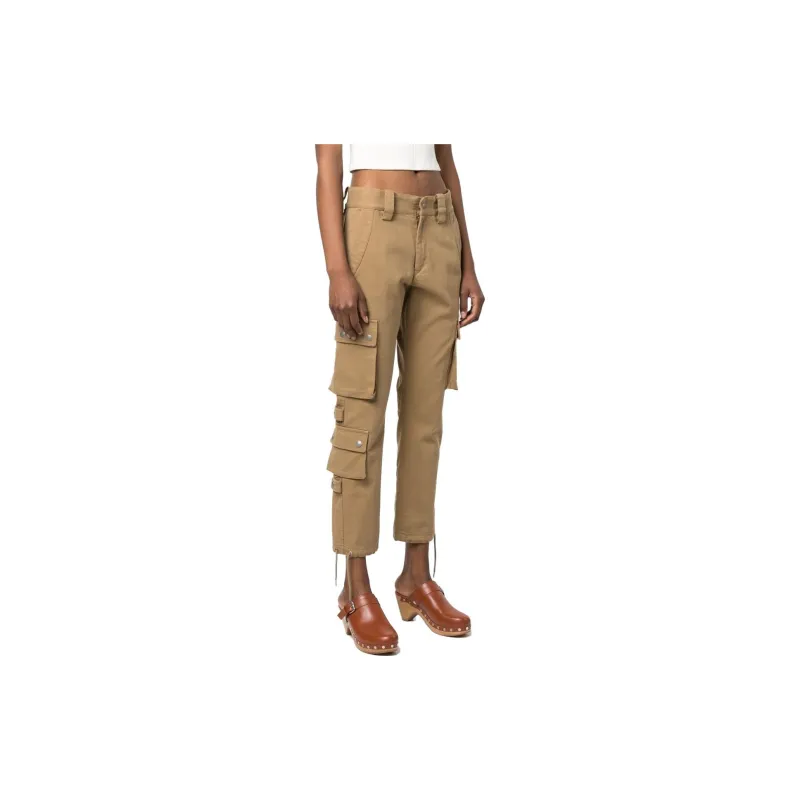 ISABEL MARANT Drawstring Hem Cargo Pants-3