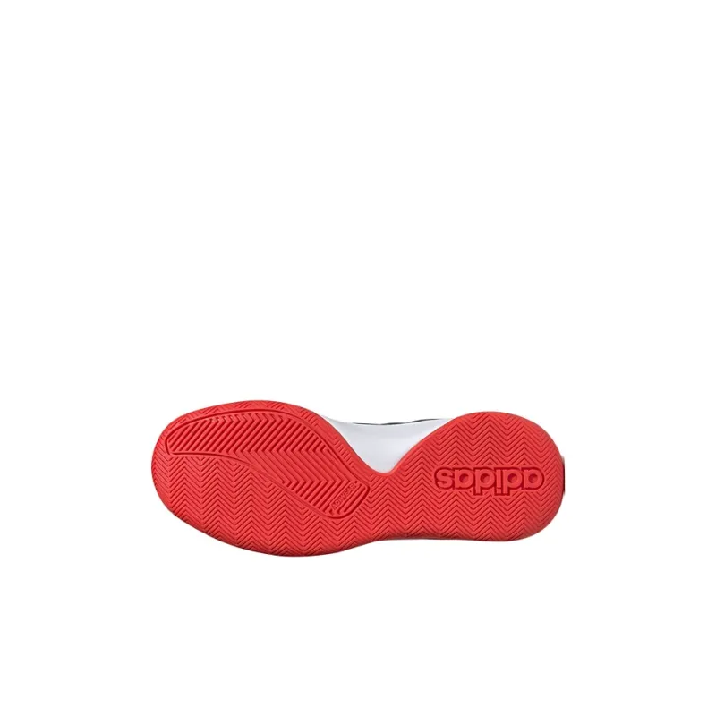 Adidas OwnTheGame Me Mid Top Basketball Shoes Black Red Kids'-4