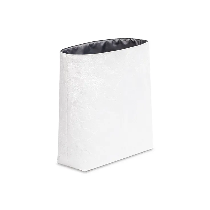 FANJI DuPont Paper Liner Bag For Organizing And Storage Unisex Steamed Chestnut/Meteorite Gray/Peach Pink-6