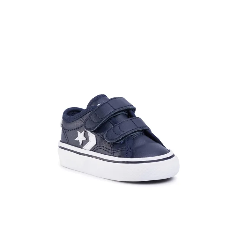 Converse Star Replay 2V Slip-Resistant Low-Top Toddler Shoes Dark Blue Infant And Toddler-1