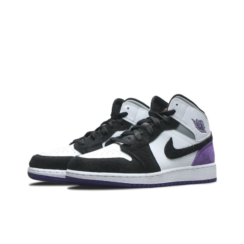 Jordan 1 Mid SE Purple GS-2