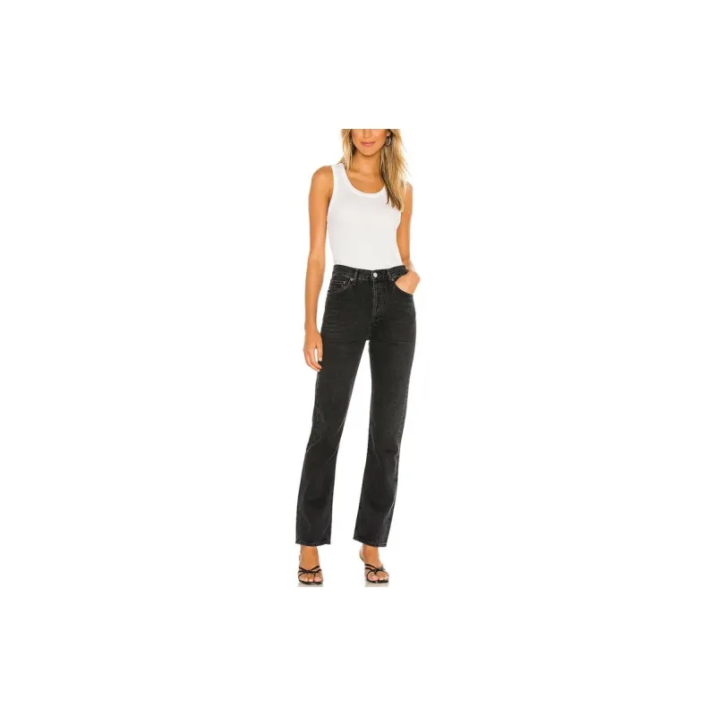 AGOLDE Jeans Women's Gray-2