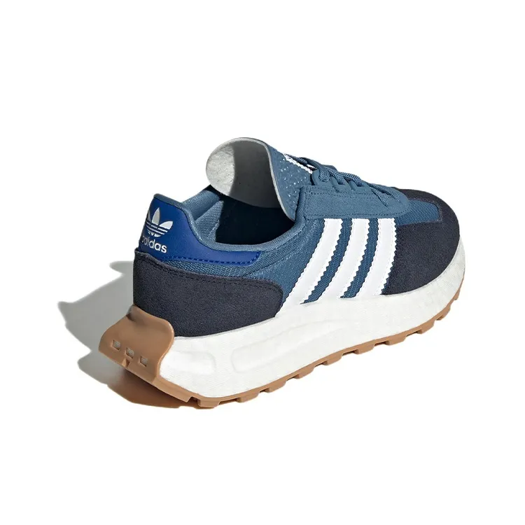 Adidas Originals Retropy E5 J Abrasion Resistant Low Top Sports Casual Shoes Blue Teenagers-3