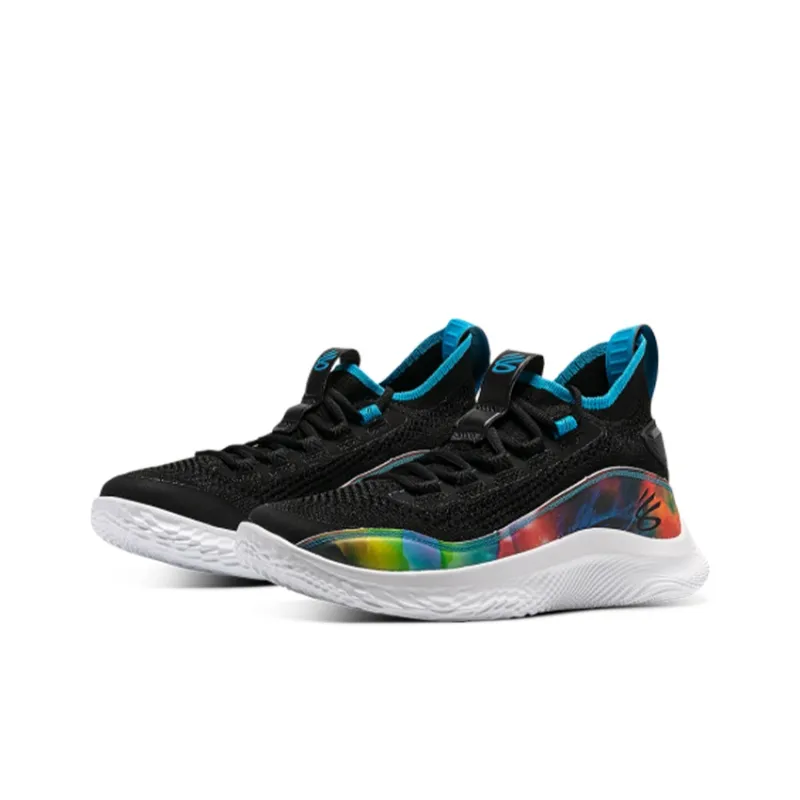 Under Armour Curry 8 Tie Dye Black GS-2