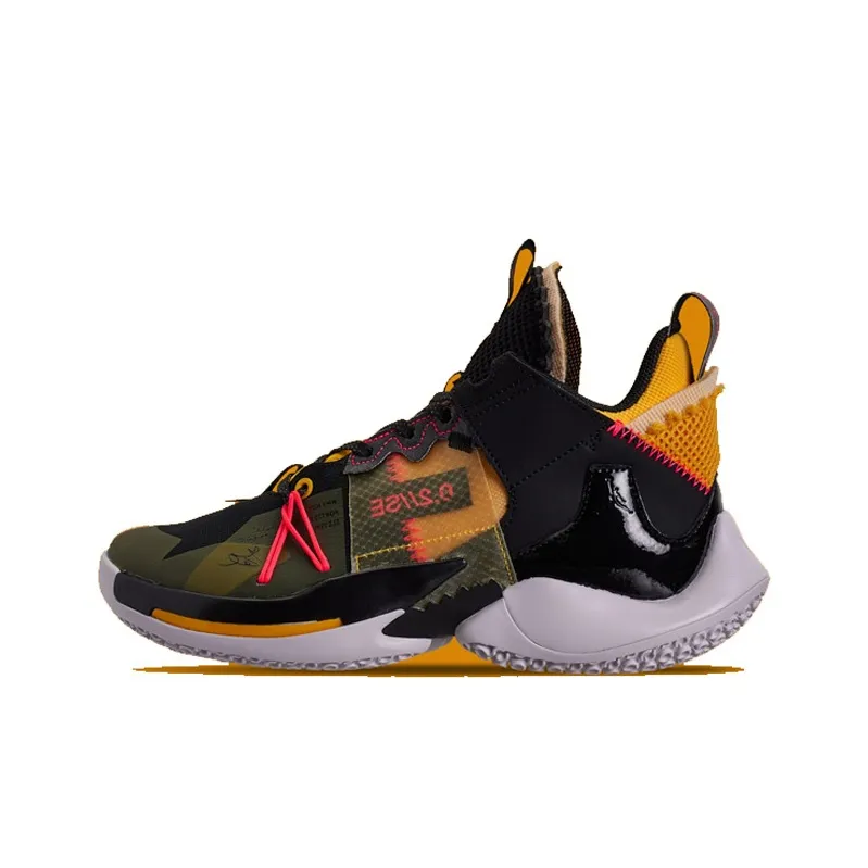 Jordan Why Not Zer0.2 SE Black Crimson Amarillo GS-0