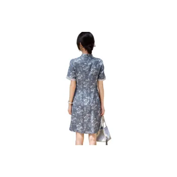 XWI Short Sleeved Dresses Women's Blue