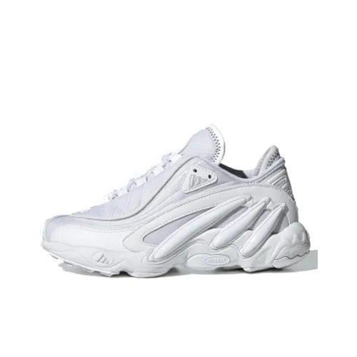 Adidas Originals Fyw 98 Shock Absorbers Low Top Kids Lifestyle Shoes Gray White Teenagers