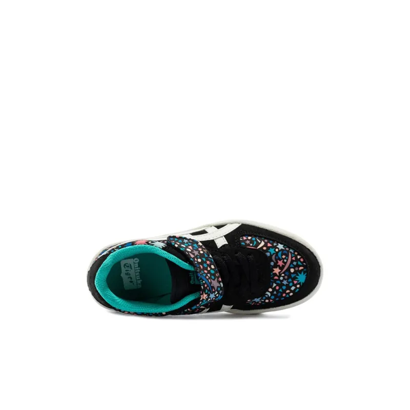 Onitsuka Tiger GSM Anti Slip Wear Resistant Low Top Kids' Skateboarding Shoes Black Print Children Aged 3 7 Years Old-3