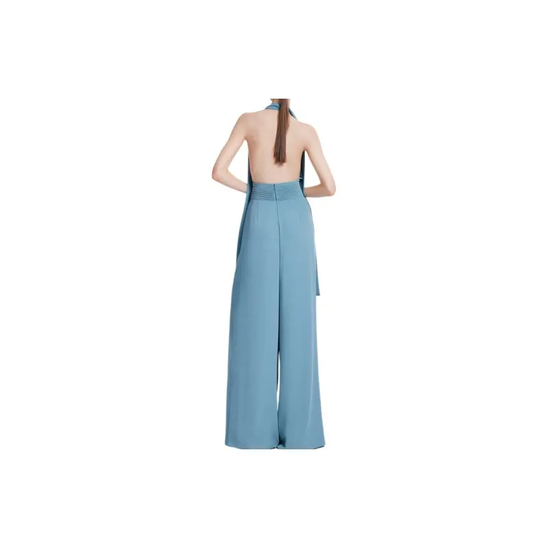 ELIE SAAB SS24 Jumpsuit Women's Light Blue-2