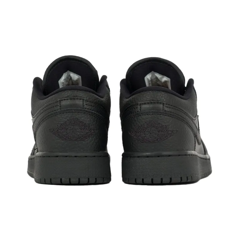 Jordan 1 Low GS Triple Black 2020-4