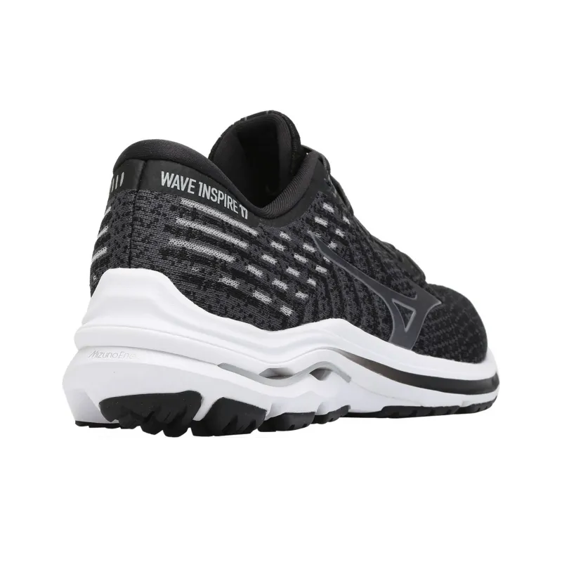 Mizuno Wave Inspire 17 Running Shoes Unisex Low-Top Black/White-3