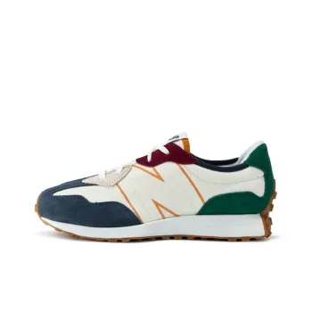 New Balance 327 Natural Indigo Green Maroon Gum GS