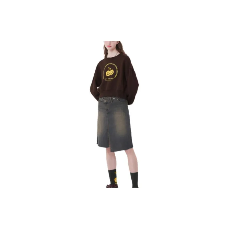 KIRSH Sweatshirts Women's Brown-3
