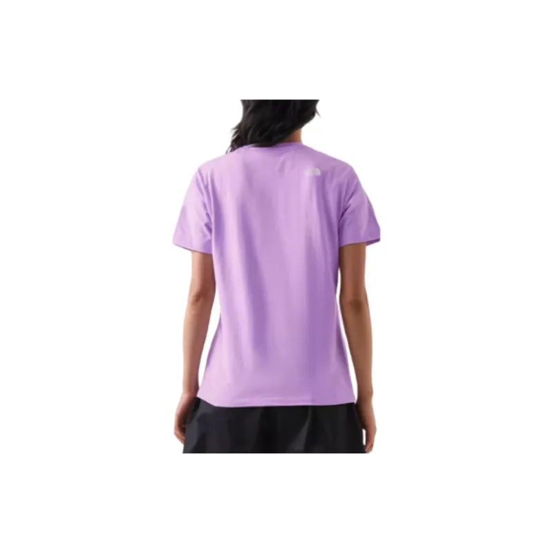 THE NORTH FACE Set in Sleeve T Shirt Women's Purple-2