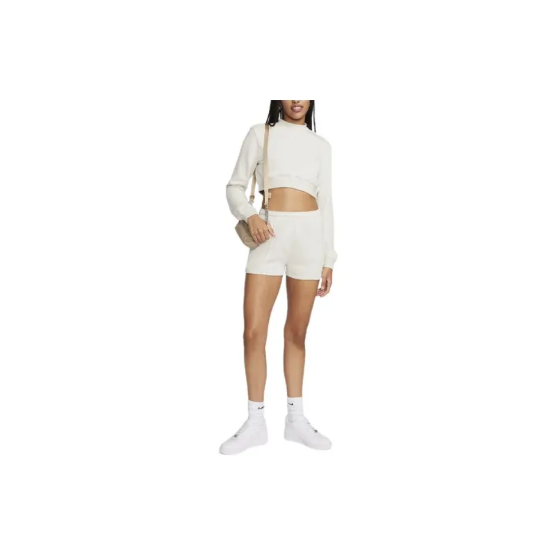 Nike Sportswear Chill Terry Sports Shorts Women's Light Oak Brown-1