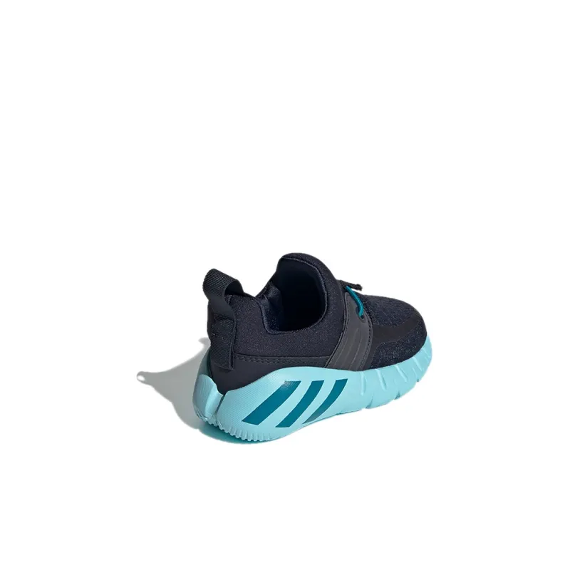 Adidas Rapida Breathable Low-Top Toddler Shoes Black Blue Infant And Toddler-3