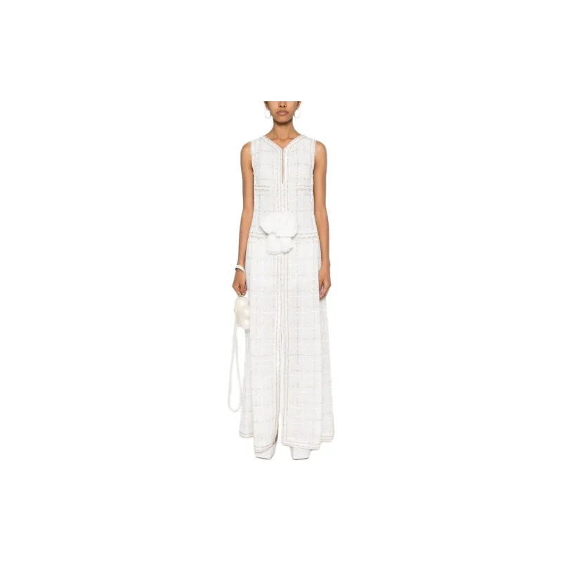 GIAMBATTISTA VALLI Sleeveless Dress Women's White-1