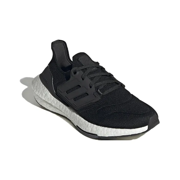 Adidas ULT Ultraboost 22 Wear-Resistant Breathable Cushioning Low-Top Kids' Running Shoes Black Teenagers-2