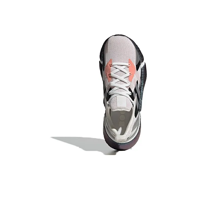 Adidas X9000l4 Running J Wear Resistant Low Top Kids' Running Shoes Pink White Teenagers-4
