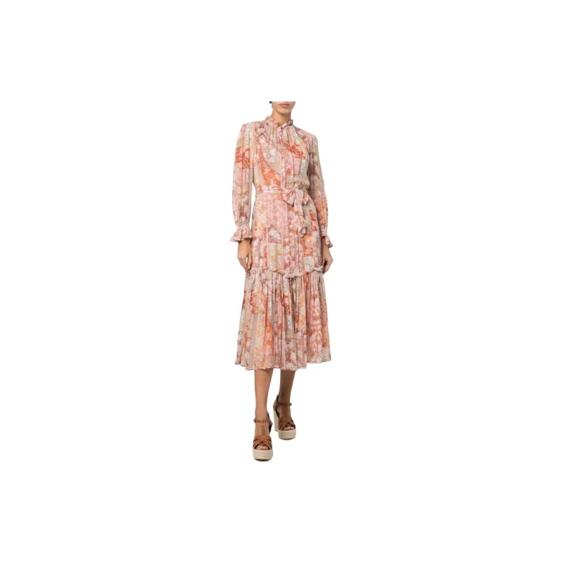 Zimmermann Kaleidoscope Floral-print Midi Dress-1