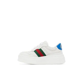 GUCCI Kids Web Detail Chunky Sneakers