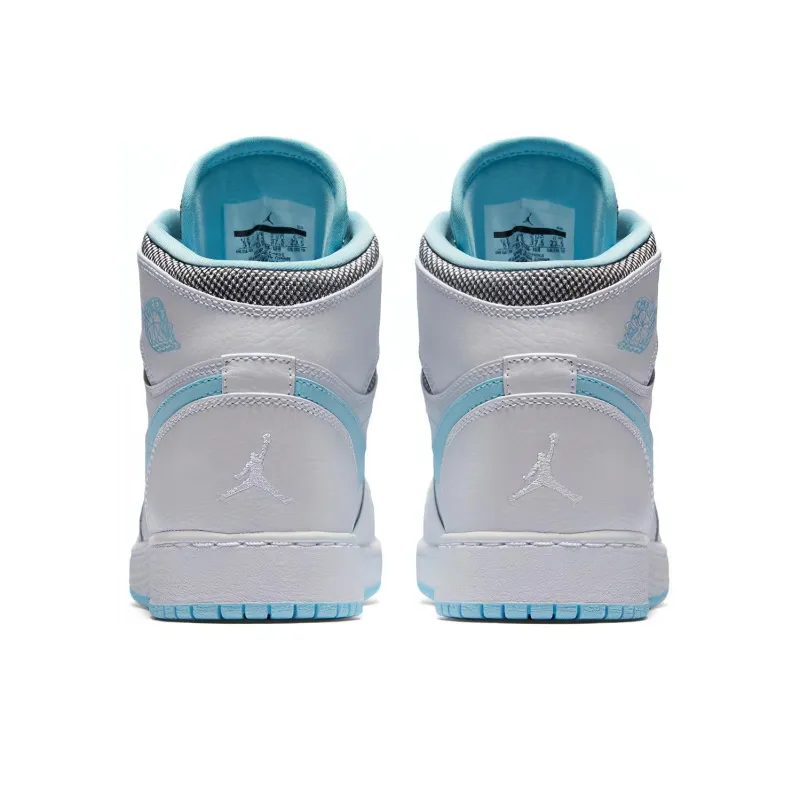 Jordan 1 Retro High GG White Still Blue-3