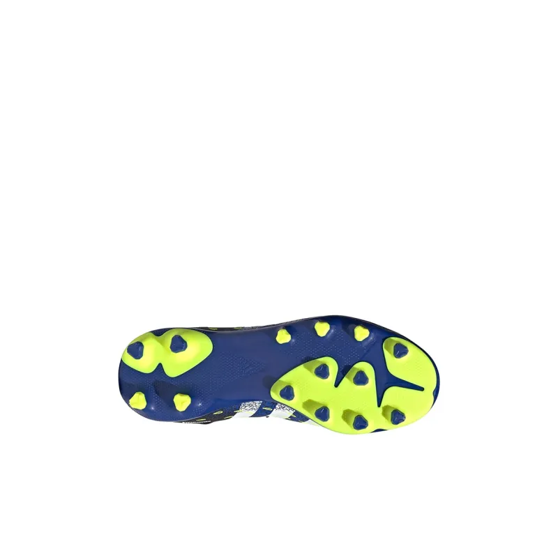 Adidas PREDATOR Series Slip-Resistant Mid-Top Kids' Soccer Shoes Black Blue Green Kids'-5