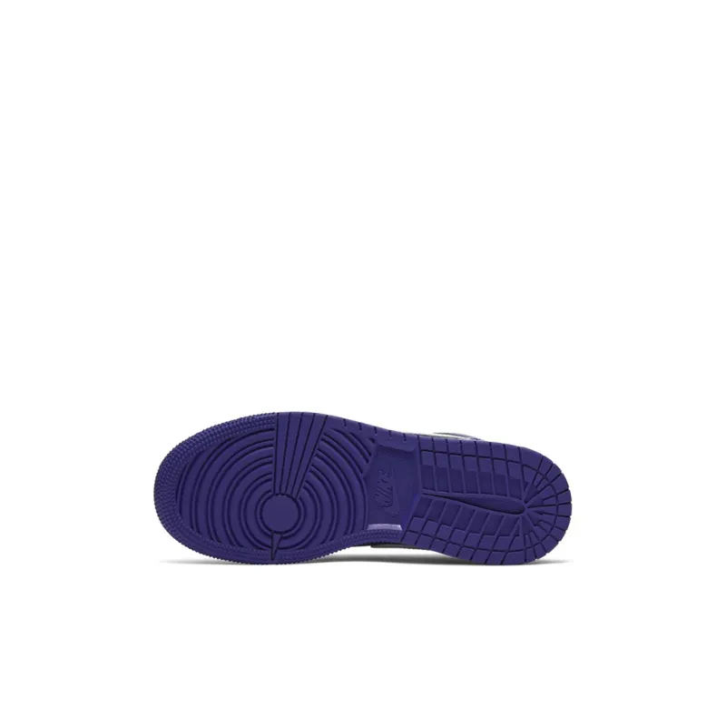 Jordan 1 Low Court Purple Black GS-5