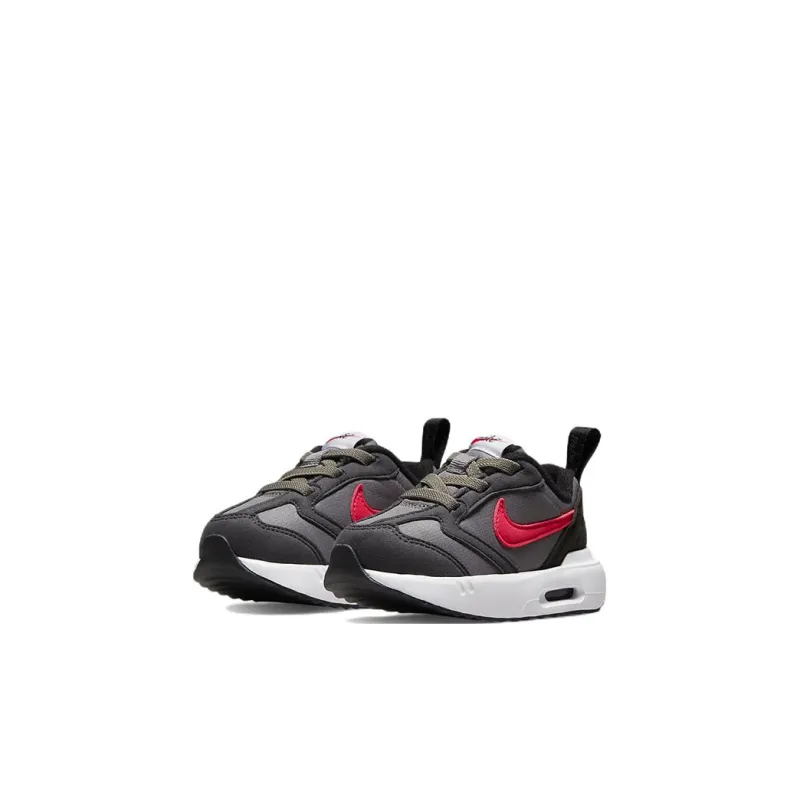 Nike Air Max Dawn Slip-Resistant Cushioning Wear-Resistant Low-Top Toddler Shoes Gray Red Infant And Toddler-2