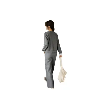 XWI Sweatshirt Set Women's Gray & White