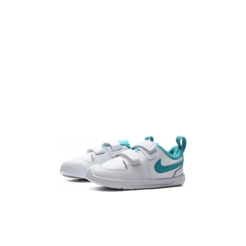 Nike Pico 5 Anti Slip Wear Resistant Low Top Toddler Shoes Lake Blue Infant And Toddler-3