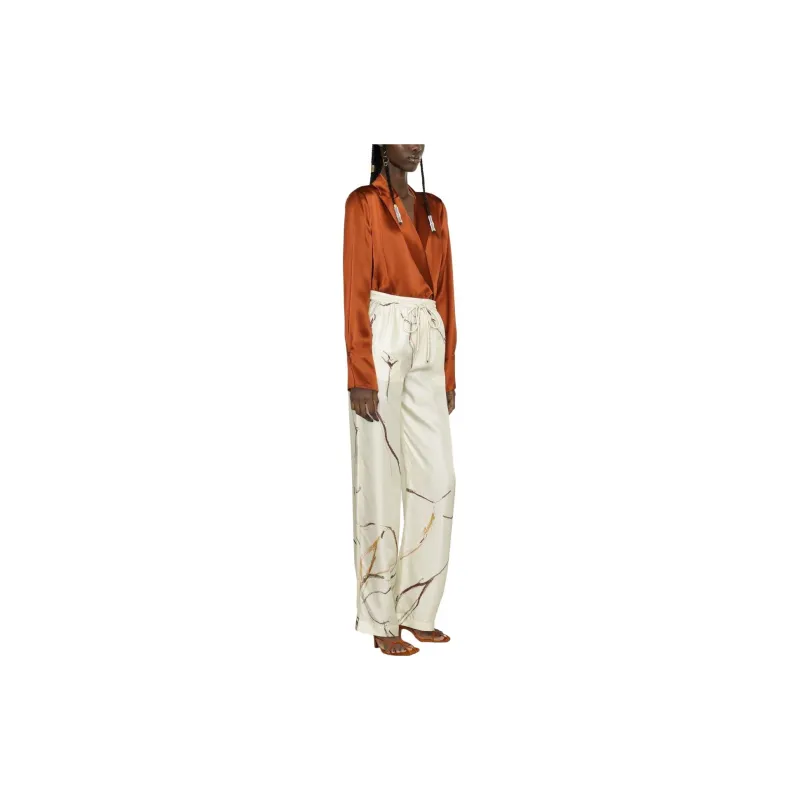 NANUSHKA Jarine Silk Trousers-2