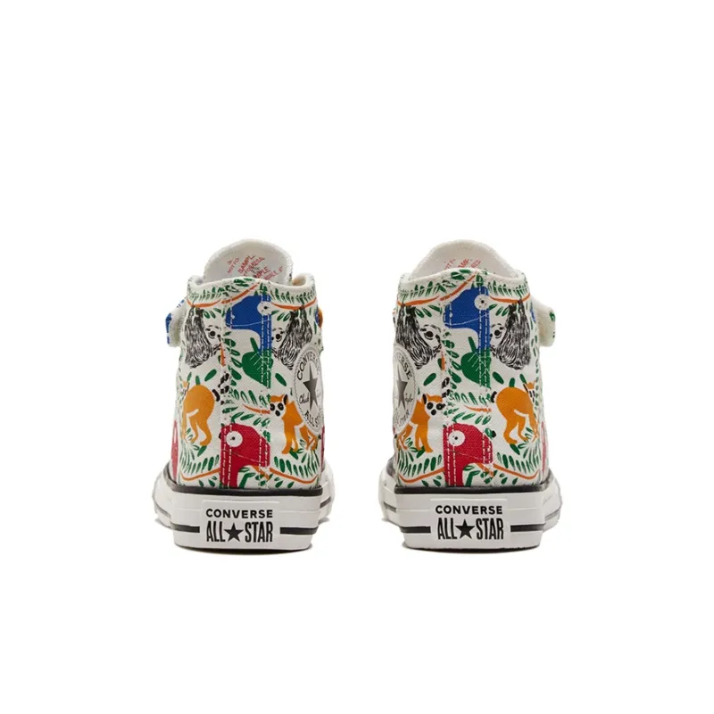 Converse Chuck Taylor All Star Easy-On High PS 'Multi-Colored Animals'-4