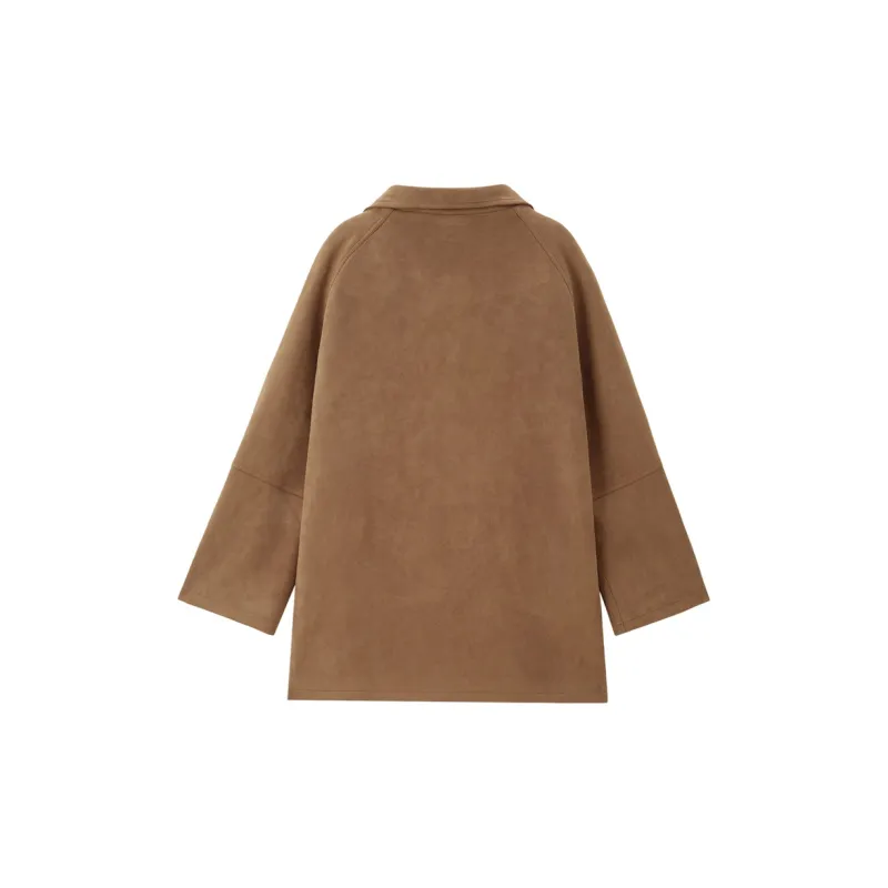 UNIQLO Coats Women's 87 Vintage Coffee-1