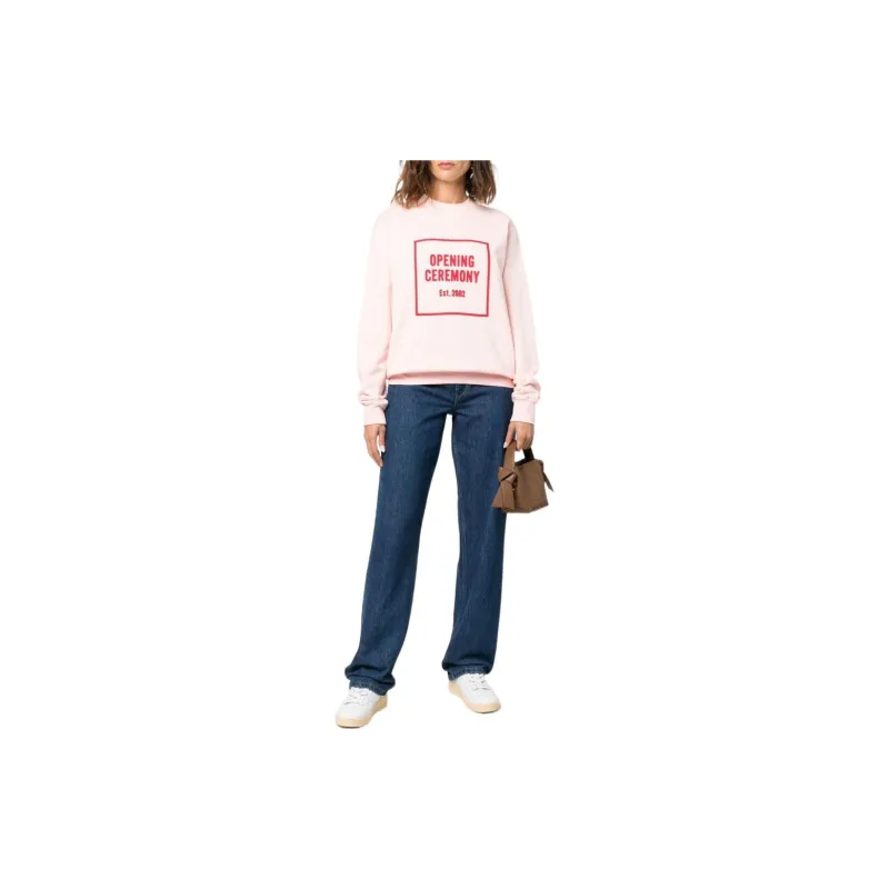 Opening Ceremony 3D Box Logo Relaxed Sweatshirt-1