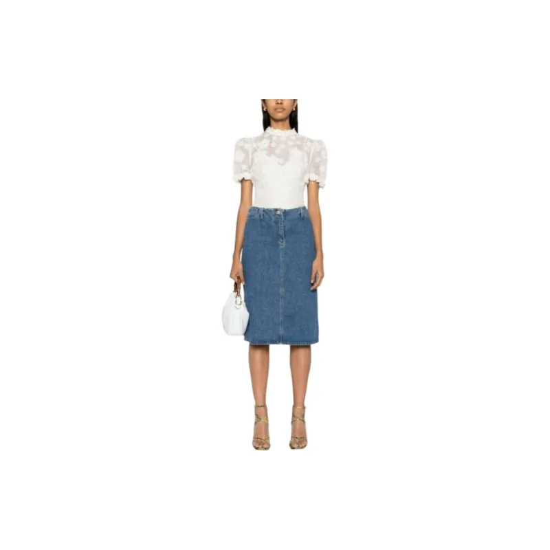 Zimmermann Matchmaker Lift Off Appliquéd Blouse-1