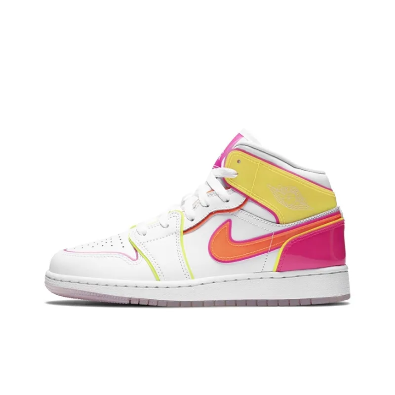 Jordan 1 Mid 'Edge Glow' GS-0