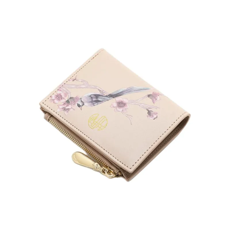 Ancient Yi Xi Wallets Light Cherry Blossom Pink-4