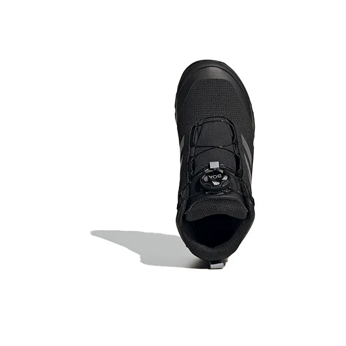 Adidas Terrex Winter Mid Boa Hiking K Breathable High Top Kids' Outdoor Shoes Black Kids'-4