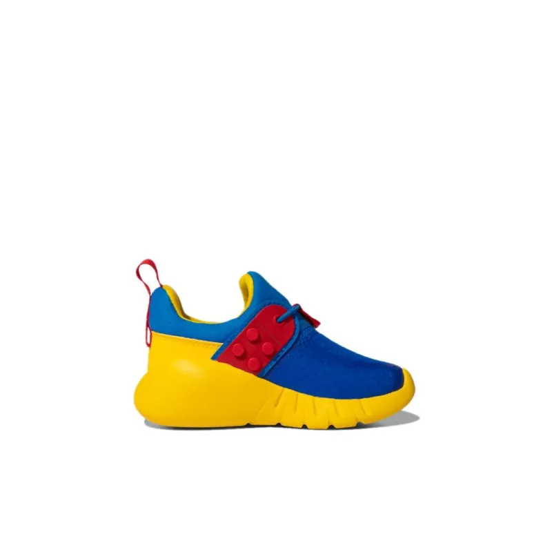 LEGO x Adidas Anti Slip And Wear Resistant Breathable Low Top Toddler Shoes Blue Yellow Red Infant And Toddler-1