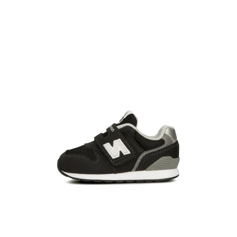 New Balance NB 996 Low Top Toddler Shoes Black Gray Infant And Toddler-0