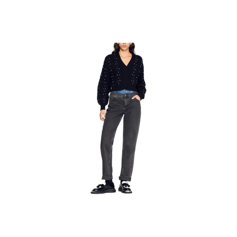 Sandro FW22 Knitwear Women's Black-1