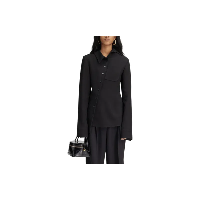 Jacquemus Asymmetric Shirt-4