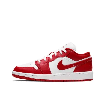 Jordan 1 Low Gym Red White GS