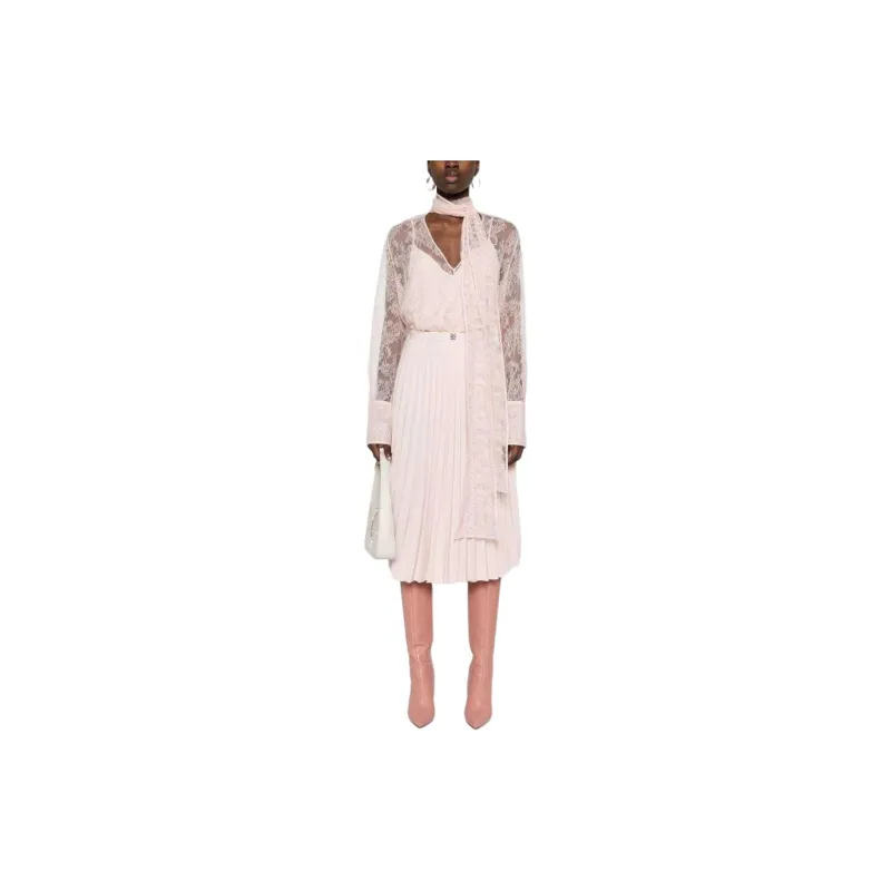 Givenchy Pleated Midi Skirt-1