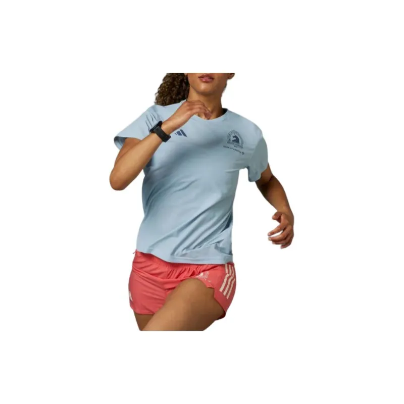 Adidas T Shirt Women's Miracle Blue-1