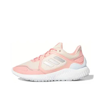 Adidas Climawarm Bounce J Anti Slip And Wear Resistant Breathable Low Top Kids' Running Shoes Pink White Teenagers