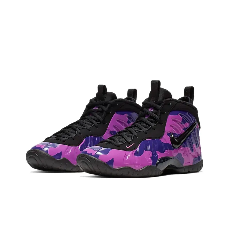 Nike Air Little Posite Pro Purple Camo GS-2